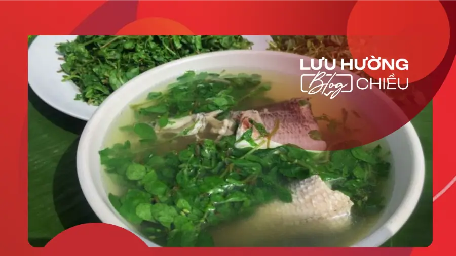 Chợt thèm rau đắng nấu canh